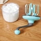 thumbnail image 4 of Toystoory Batidor de huevos ergonómico de mano Manual de ahorro de mano batidor de espuma de leche batidor de espuma utensilio para hornear accesorio de Herramientas y accesorios para hornear Verde Toystoory HA009635-02B, 4 of 6