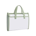 thumbnail image 2 of Weloille 13 Pocket Portable Expanding File Folder 1 Piece, Tear Resistant Color Coded Label Handle, Large Capacity Document Organizer, for Invoice Receipt Paper File Storage Office Business Use, 2 of 6