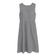 thumbnail image 4 of Admvng Women's Dress V Neck Sleeveless Casual Stretchy Summer Mid-Length Dress, 4 of 7