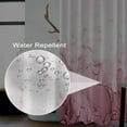 thumbnail image 3 of Pink Shower Curtain, Abstract Marble Shower Curtain for Bathroom Waterproof Fabric Shower Curtain Set with Hooks-72"W x 72"L (Pack of 1), 3 of 7