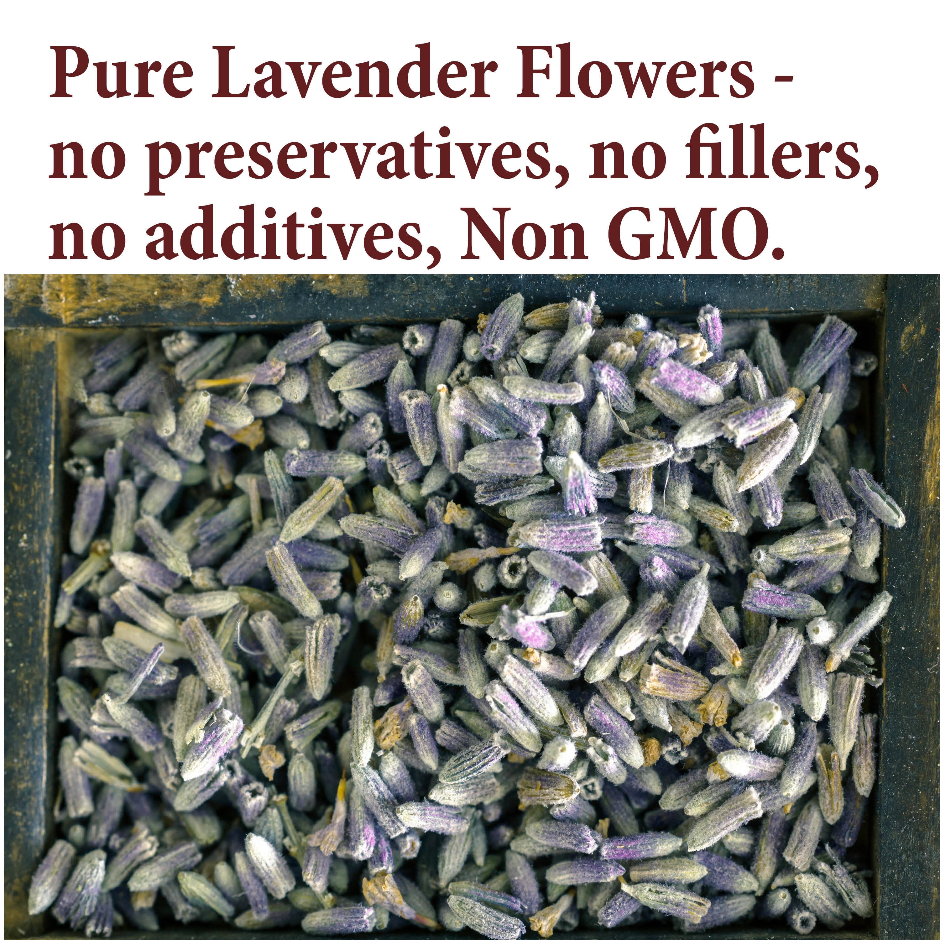The Spice Way Lavender Flowers - Culinary and Edible Flower – All Natural – Dried – Loose Leaves – 32 oz.
