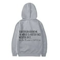 thumbnail image 5 of Girls Sweatshirts Girl's Hoodie Long Sleeve Soft Sweatshirt Graphic Hoody Kids Cute Pullovers Top Clothes For Girls Hoodies For Boys Funny (Grey,140 9-10 Years), 5 of 5