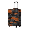 thumbnail image 2 of PAYOHTO Highly Elastic Spandex Suitcase Cover Luggage Cover Small Fits 18 to 21 Inch Camouflage Textured Grid, 2 of 8