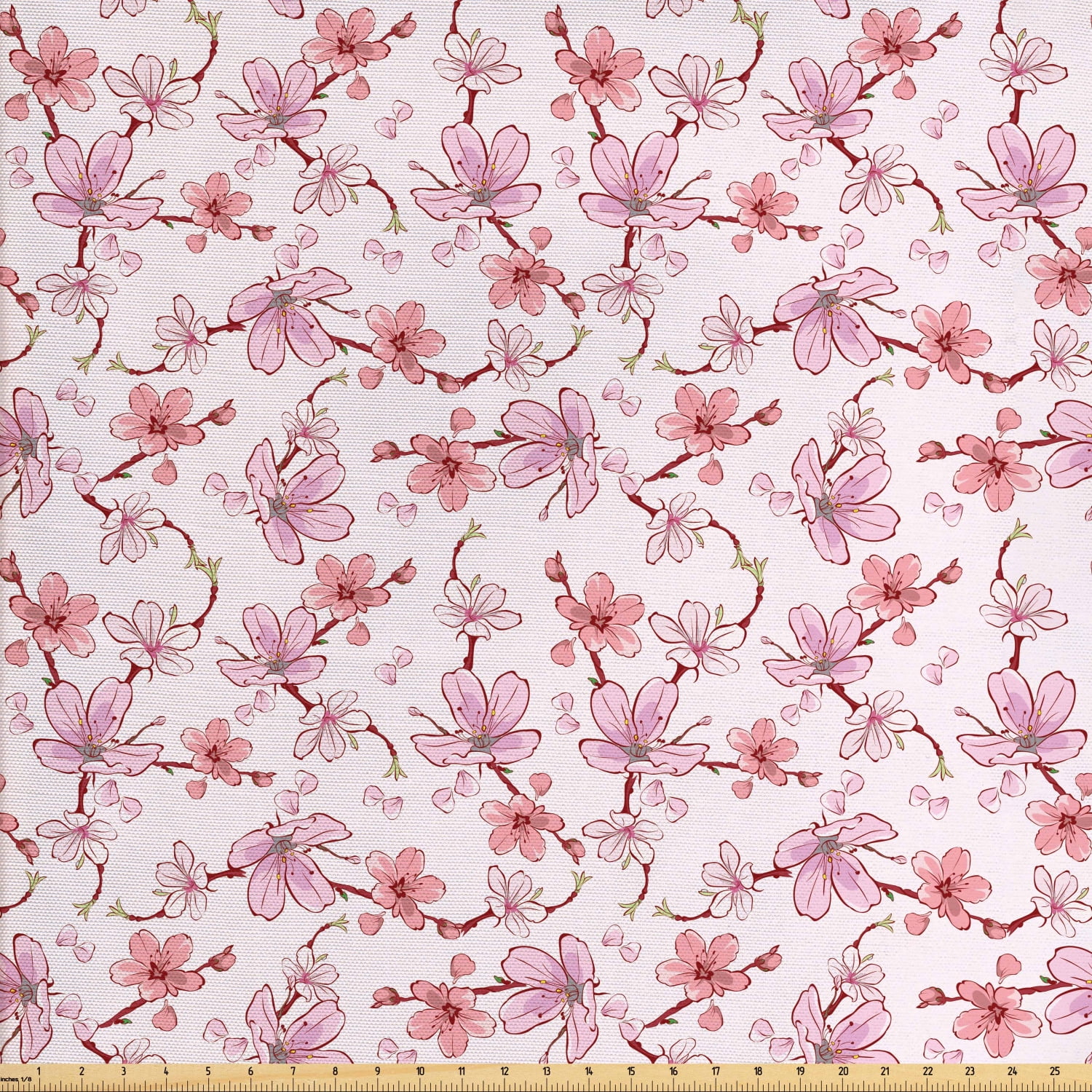 flower material style