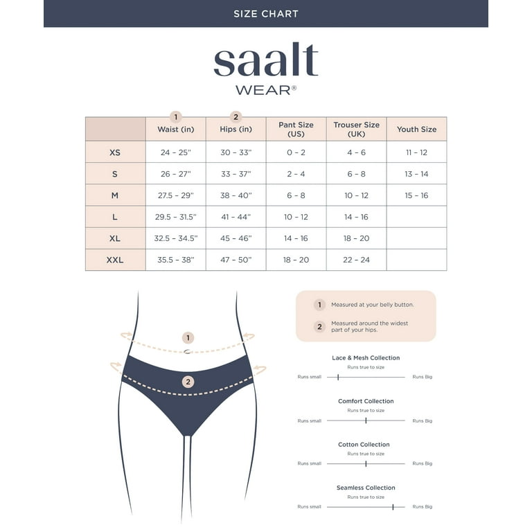 Rael Organic Disposable Period Underwear for Postpartum and Heavy Flows,  L/XL, 8 Ct