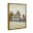 thumbnail image 3 of Stupell Industries Vintage Farm Barn Stable Neutral Autumn Tones Metallic Gold Framed Floating Canvas Wall Art, 16x20, by Tim O'Toole, 3 of 5