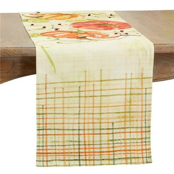 Saro Lifestyle Pumpkin Design Table Runner