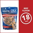 thumbnail image 4 of Pet Factory 100% Made in USA Beefhide Bones Beef Flavored 4", 18 Count, 4 of 13