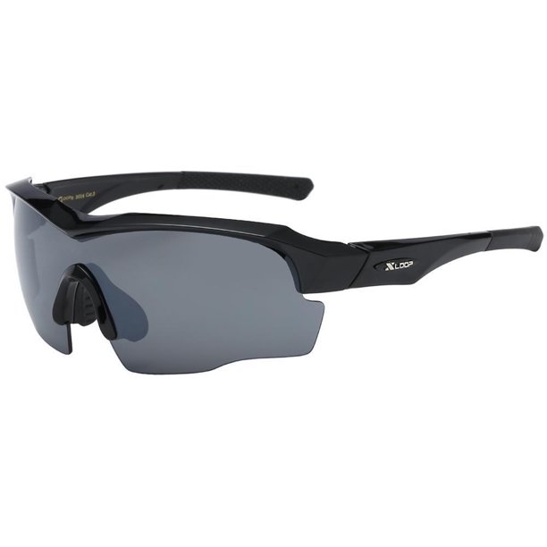 Sunny Shades XLoop Mens LARGE Sports Sunglasses UV 400 Protection