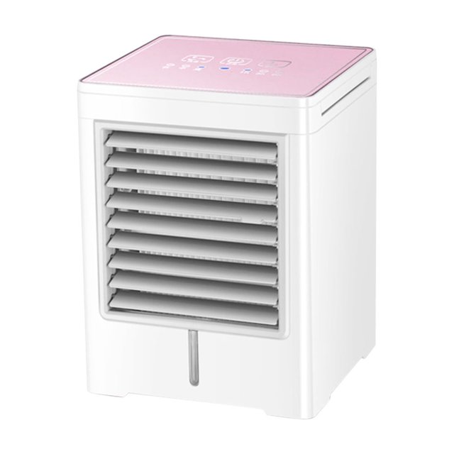 Fiudx Ofertas y liquidaciones Acondicionador portátil Ventilador Enfriador evaporativo portátil recargable con