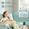 thumbnail image 4 of Moifoi Window Air Conditioners 12,000 BTU , U-Shaped Air Conditioners Window Unit Cools up to 550 Sq. Ft, 6-In-1 Window AC Units, View-White, 4 of 8