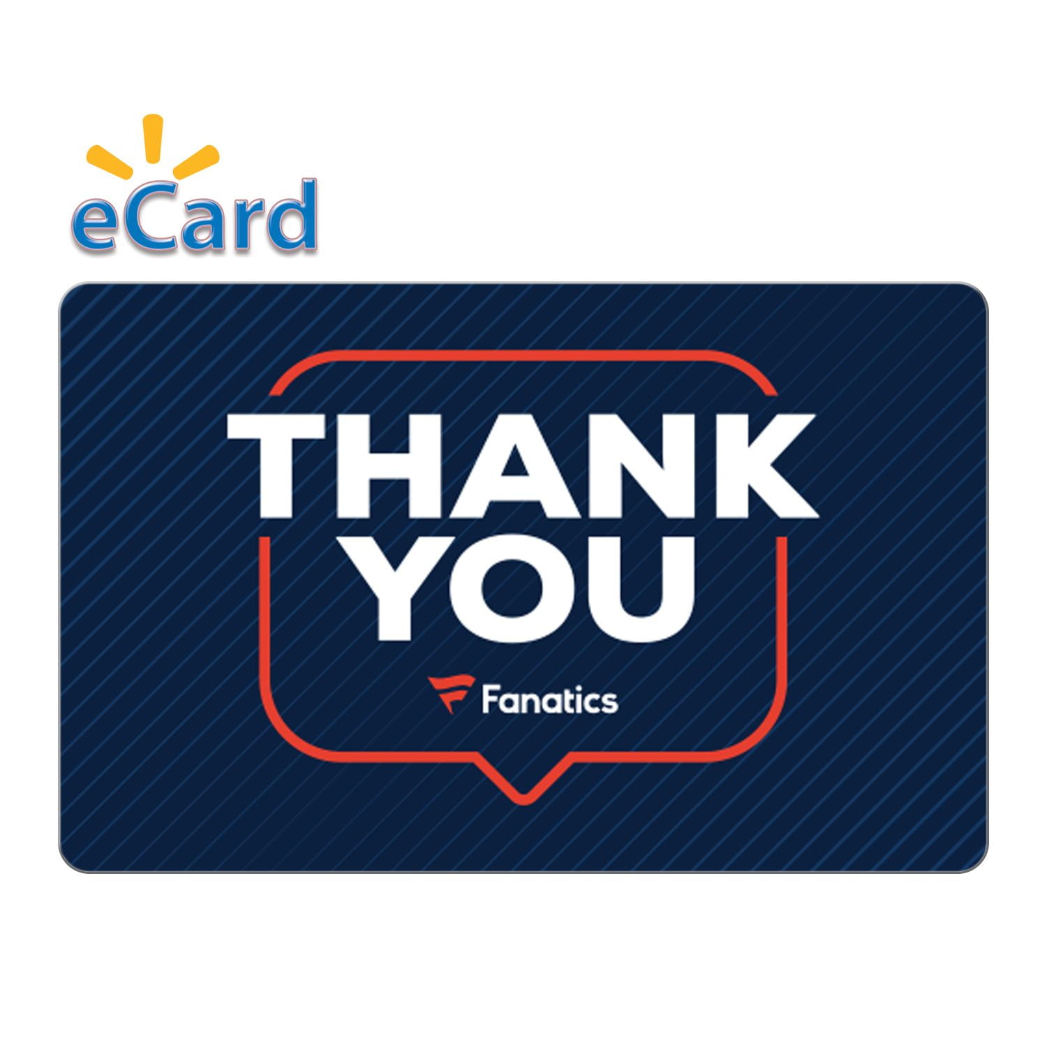 Fanatics 50 Thank You Gift Card (Email Delivery