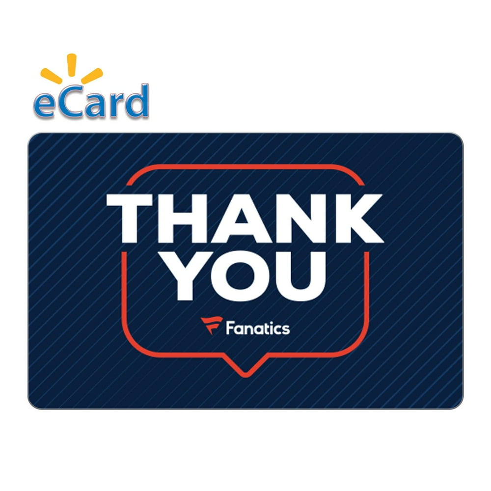 Fanatics $50 Thank You Gift Card (Email Delivery ...