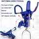 thumbnail image 2 of Paquete de 2 soportes para caña de pescar para pesca en banco, soporte para caña de pescar en el suelo, ajustable a 360 grados, equipo de pesca de gato plegable, 2 of 6