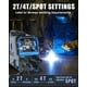 thumbnail image 4 of Soldador AZZUNO MIG 145A 110V/220V de doble voltaje 4 en 1, 4 of 7