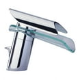 thumbnail image 2 of Brushed Nickel/Glass Spout LaToscana 73PW211VR Single Control Bath Faucet, 2 of 2