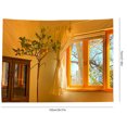 thumbnail image 2 of Bangcool Window Tapestry Nature Landscape Decorative Wall Hanging Tapestry Bedroom Decor, 2 of 10