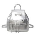 thumbnail image 1 of Mochila Estética Mini Bolso Lindo Bowknot Cuero PU para Mujeres Niñas, 1 of 9