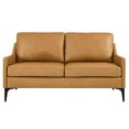 thumbnail image 5 of Modway Corland Leather Loveseat in Tan, 5 of 8