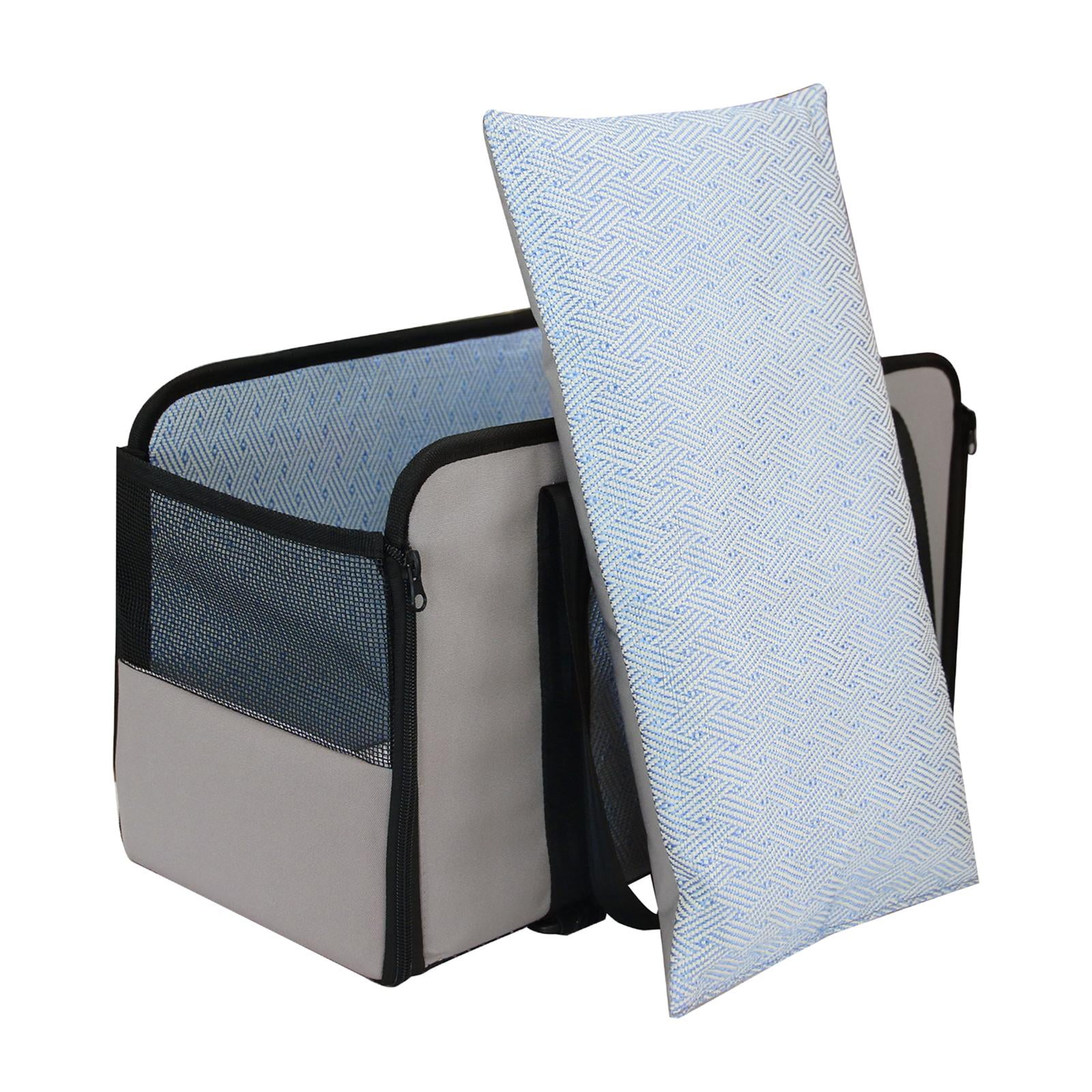 Seat for Dogs and Cats Car Armrest Box Seat with Fixed Straps Pet