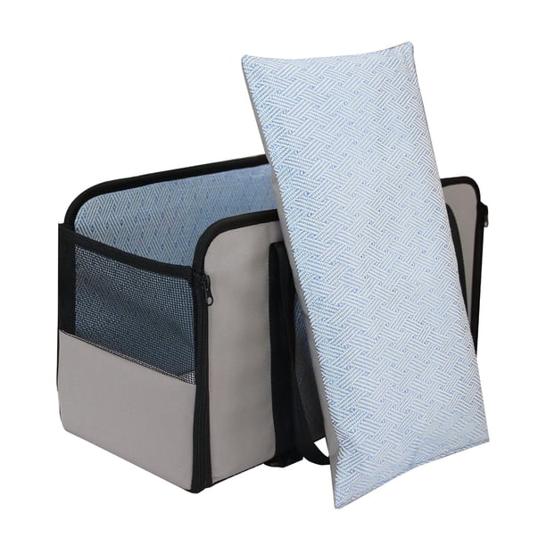 Reposabrazos para automóvil Asiento para perro Consola central Asiento para perro Asiento interactivo portátil de verano para mascotas Asiento