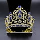 thumbnail image 3 of Nvzi Tiara de boda para novia, diadema de princesa, corona de novia, joyería para el cabello con diamantes de imitación de cristal,graduación, boda, fiesta de disfraces (verde), 3 of 4