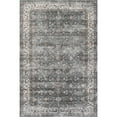 thumbnail image 4 of nuLOOM Rania SplashGuard Medallion Machine Washable Area Rug, 5' x 8', Rania Grey, 4 of 11