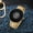 Gold Band Black Dial, variant on Women’s Luxury Round Bracelet Watch – Fashion Quartz Wristwatch with Black Dial and Gold Band, Elegant Dress Jewelry Watch