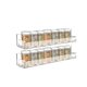 thumbnail image 1 of Wall Mounted Spice Rack Organizer Clear Acrylic Spice Shelf Storage Holder Hanging Seasoning Rack Organizer For Wall Kitchen, 1 of 5