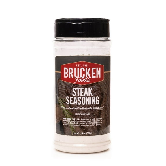 Brucken Foods Steak Seasoning 12.6oz