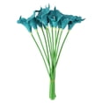 thumbnail image 2 of Flower Artificial Anthurium Flowers 10Pcs, Silk Anthurium for Home Decor Floral Arrangements Bouquets, Wedding Centerpiece Vase Filler Party Supply, 2 of 5