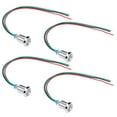 thumbnail image 5 of Waterproof LED Indicator Lights (Red and Green) 4 Sets Common Cathode 10mm 110-220V, 5 of 8
