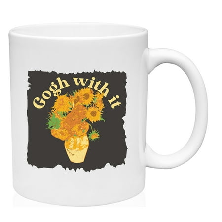 

Gogh With It Mug Ceramic Coffee Mug Funny Gift Cup