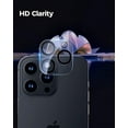 thumbnail image 7 of Camera Lens Protector for iPhone 15 Pro & iPhone 15 Pro Max 2022,Premium HD Clear Tempered Glass Camera Lens Cover for iPhone 15 Pro Max [Case Friendly][Scratch-Resistant][Easy Installation] Pack of 2, 7 of 7