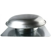 Cool Attic CX1000AM Power Attic Ventilator, 1080 cfm, 600 sq-in Net Free Ventilating Area, Steel