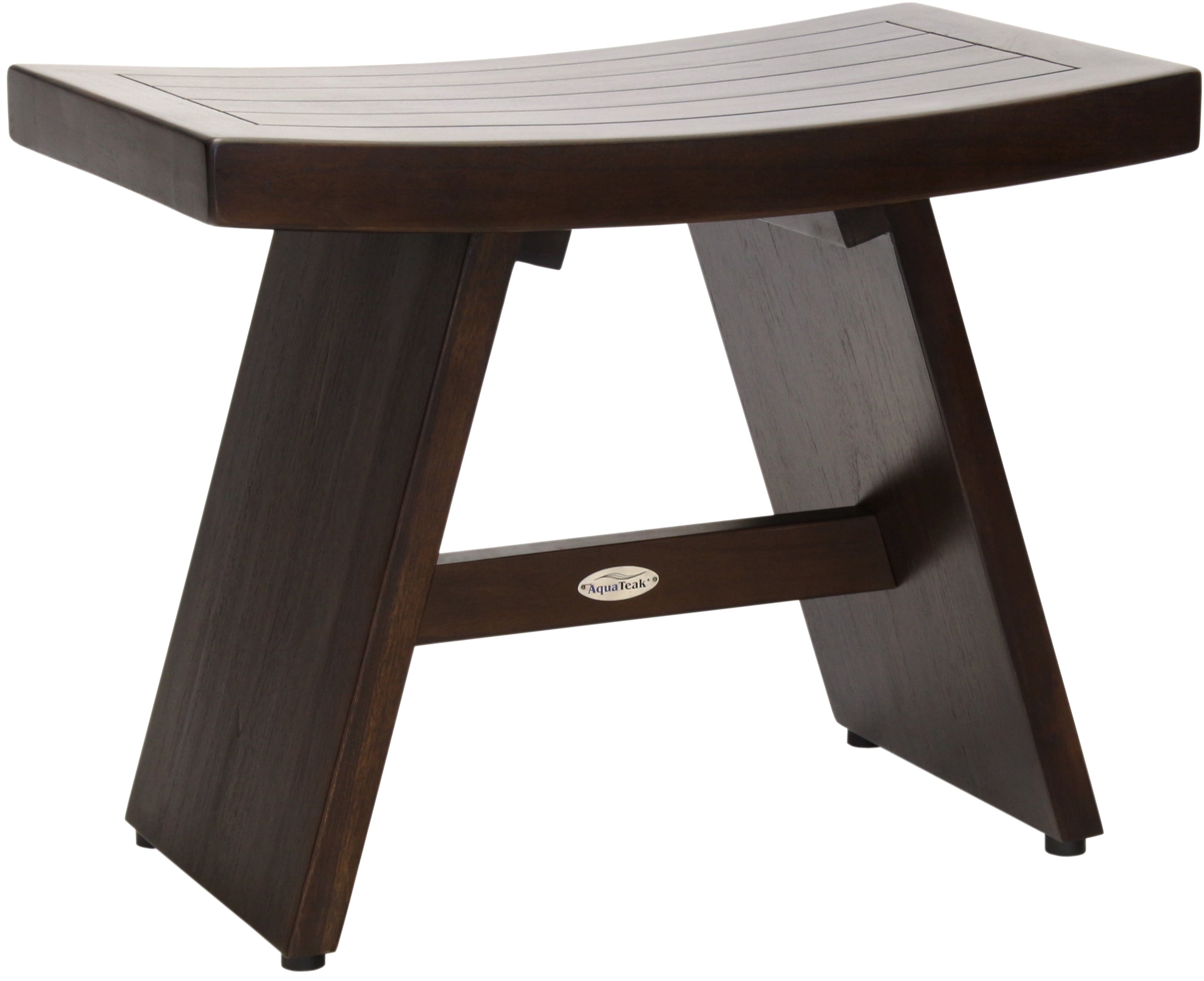 24" Asia® Mocha Teak Shower Bench