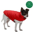 thumbnail image 4 of FurHaven Pet Coat | Water-Repellent Reversible Reflective Puffer Dog Coat, Red, Extra Small, 4 of 12