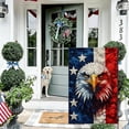 thumbnail image 4 of 4th Of July Garden Flag Double Sided Independence Day Patriotic Flag For Outdoor Yard Lawns Garden Home Holiday Decoration, 4 of 6