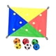 thumbnail image 2 of Juego de lona con agujeros y pelota: mejora las habilidades sociales, actividades de ejercicio y juego de trabajo en equipo para fiestas familiares en, 2 of 9