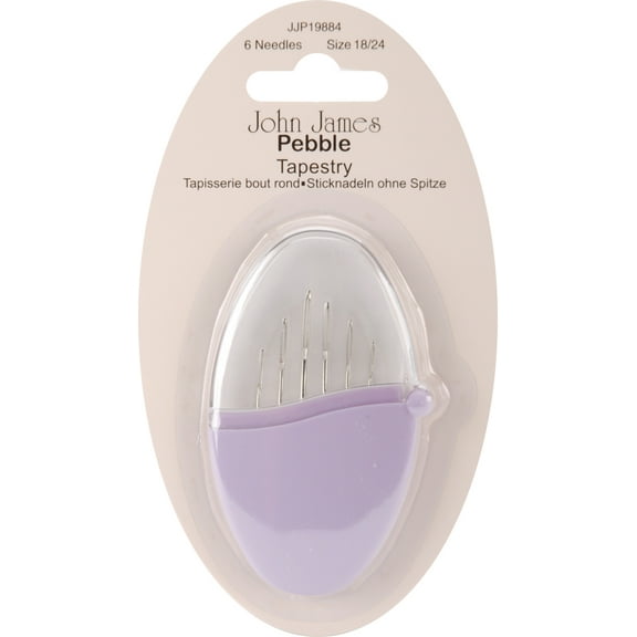 John James Pebbles Tapestry Needles-Size 18/24 6/Pkg