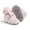 Pink, variant on RUIYANQI Newborn Infant 0-18 Months Baby Booties Baby Shoes Star Print Fleece Lined Flat Non Slip Wrap Cuff Stay On Warm Indoor Walking Training Soft Comfort Toddler Shoes for Baby Boys Girls