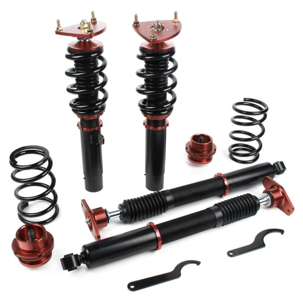 Coilovers Suspension Set Adjustable Height Struts Shocks For Mazda 2004