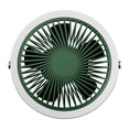 thumbnail image 1 of Mini Ceiling Fan With Night Light, Office Desktop Fans, Portable Outdoor Wall Electric Fan, Usb Rechargeable, 1 of 5