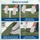 thumbnail image 4 of QinaQin Cama de cultivo redonda de acero galvanizado de 4 x 4 x 1 pies, jardinera metálica para exterior ideal para flores, vegetales y huerto elevado, 4 of 7