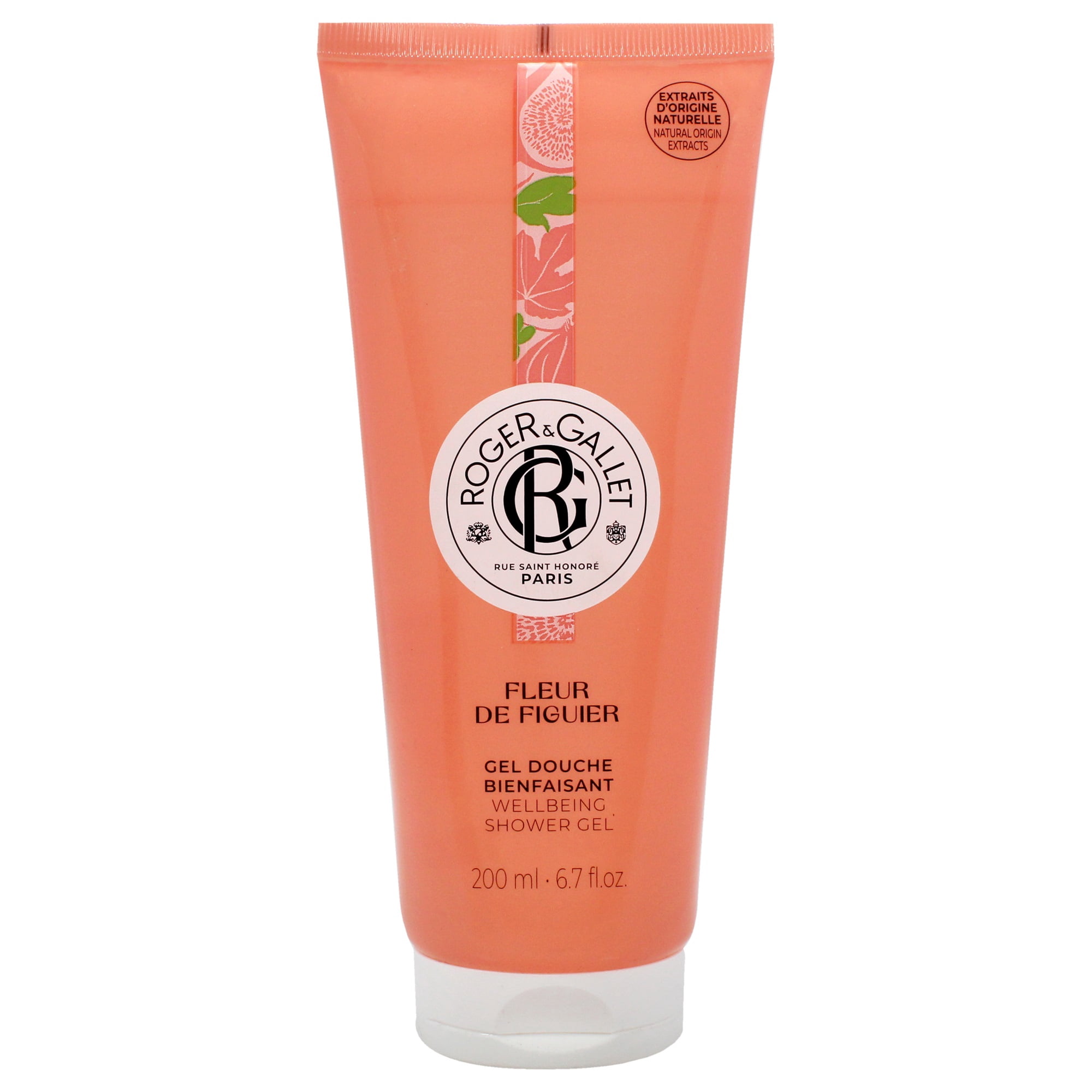 ROGER & GALLET | Body Wash & Shower Gel for Women | Fleur De Figuier - Fig Blossom 6.6 Oz