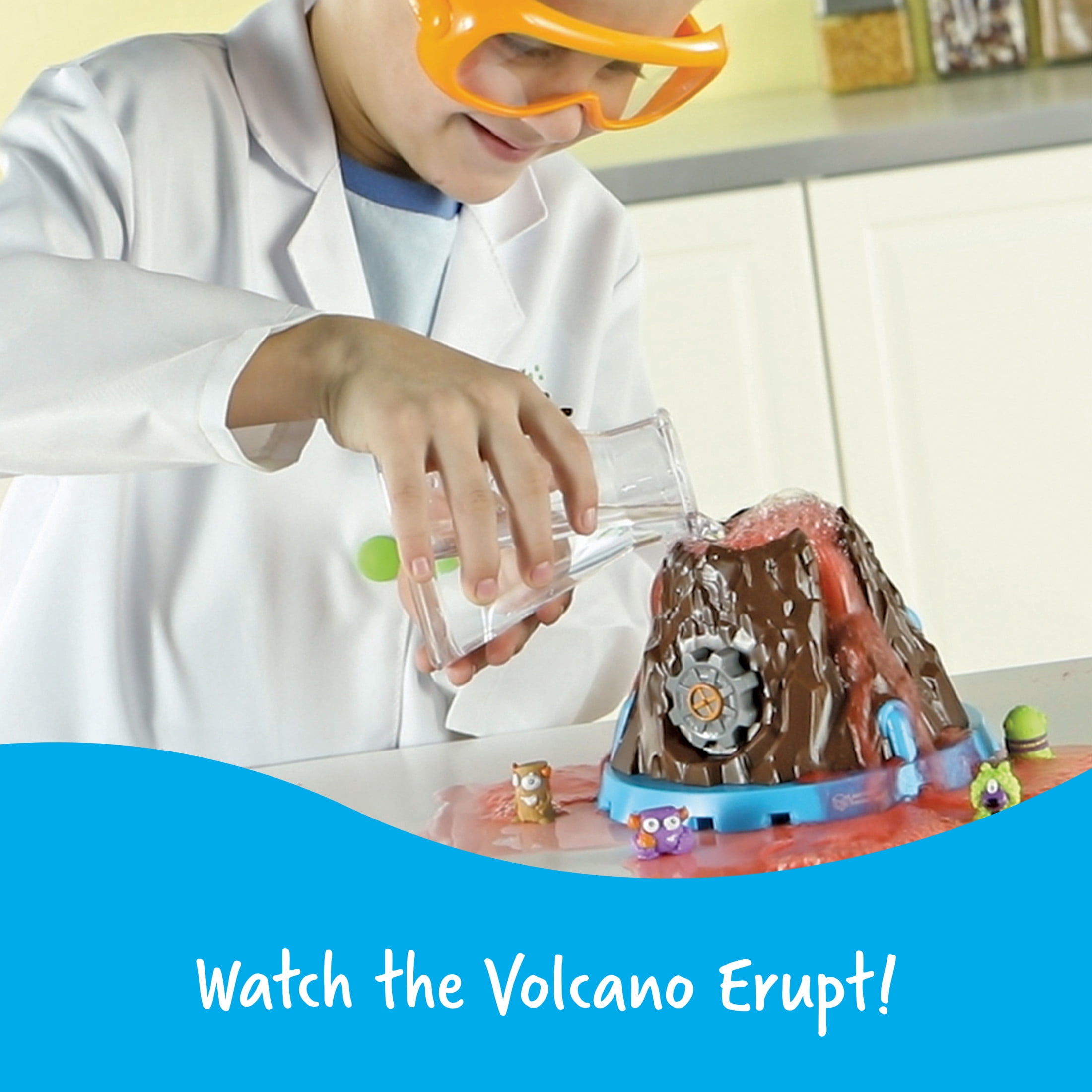Learning Resources Beaker Creatures Bubbling Volcano Reactor Preschool Science STEM Activities Ages 5 and Up