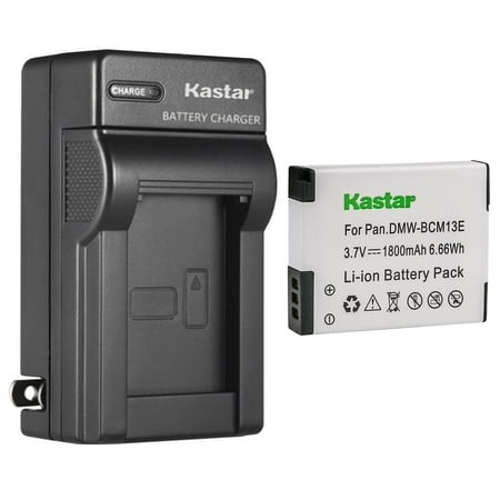 Kastar 1-Pack Battery and AC Wall Charger Replacement for Panasonic Lumix DMC-LZ40 DMC-LZ40K  Lumix DMC-TS5 DMC-TS5A DMC-TS5D DMC-TS5K DMC-TS5S  Lumix DMC-TS6  Lumix DMC-TS7  Lumix DMC-TZ37 Camera