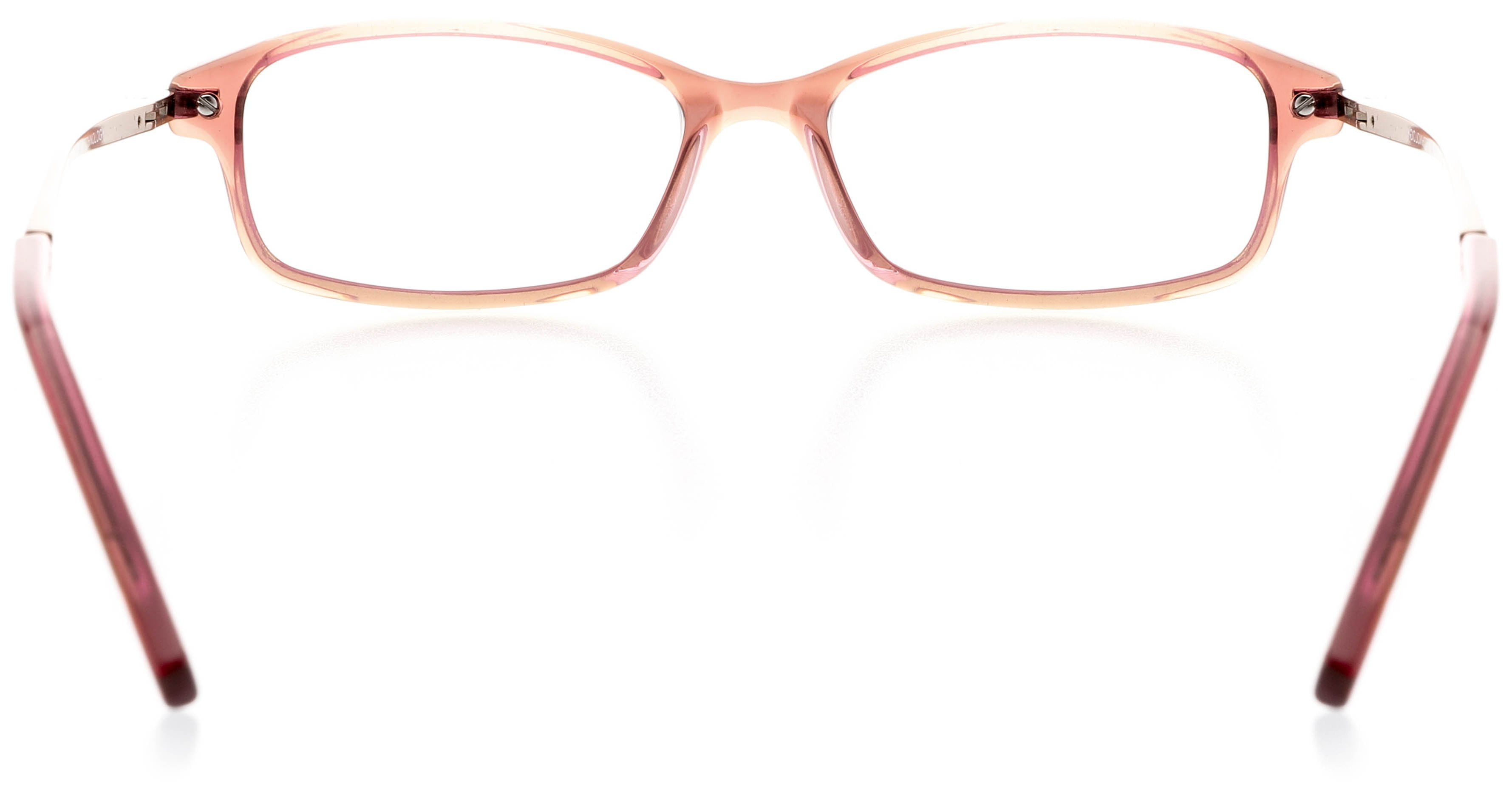 Womens Optical Eyewear - Rectangle Shape, Plastic Full Rim, Olive Brown