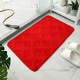 thumbnail image 2 of Kraoden Thickened Absorbent Bathroom Mat, Non-Slip Plush Velvet Floor Carpet, Soft and Durable Rugs for Restroom, Bedroom, and Doorway, Easy Care and Super Absorbent, 2 of 6