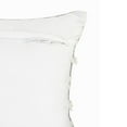 thumbnail image 6 of Ox Bay 20" x 20" Hand-Woven Gray/ White Geometric Resistant Polyester Pillow Cover, 6 of 9